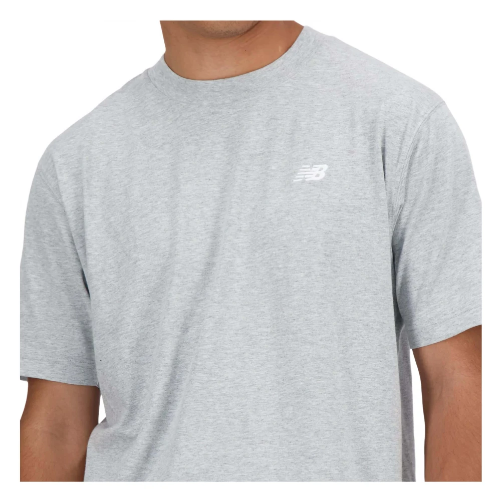 New Balance Klein Logo T-shirt Gray Heren