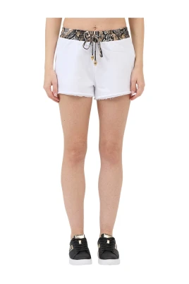 Orm Detalj Felpa Shorts