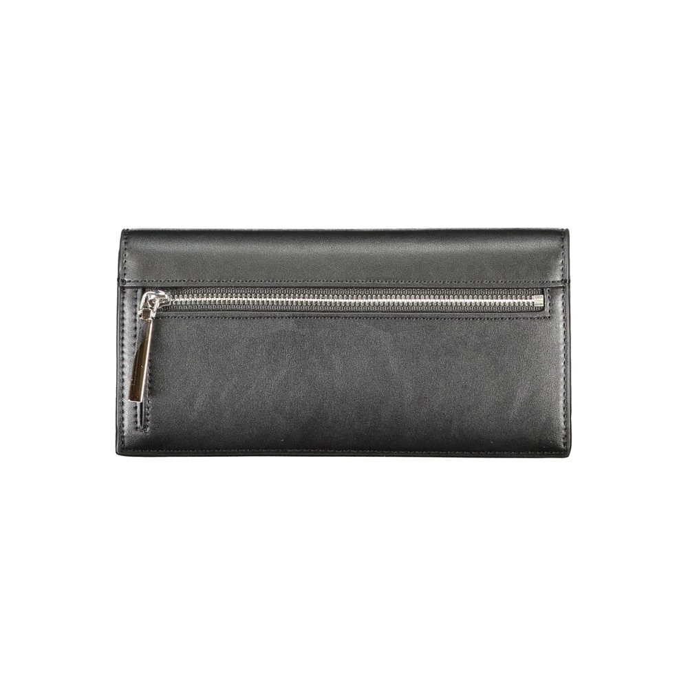 Calvin Klein Zwarte Polyester Portemonnee met RFID-bescherming Black Dames