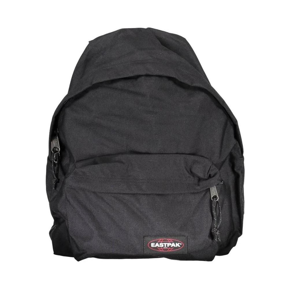 Eastpak Svart Polyester Ryggsäck med Dragkedja Black, Herr