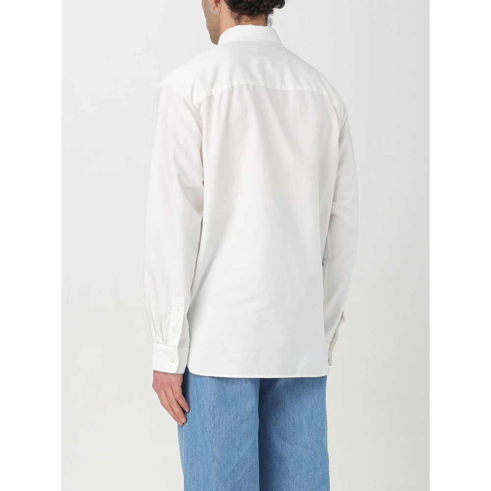 A.p.c. Mateo Shirt in Klassieke Stijl White Heren