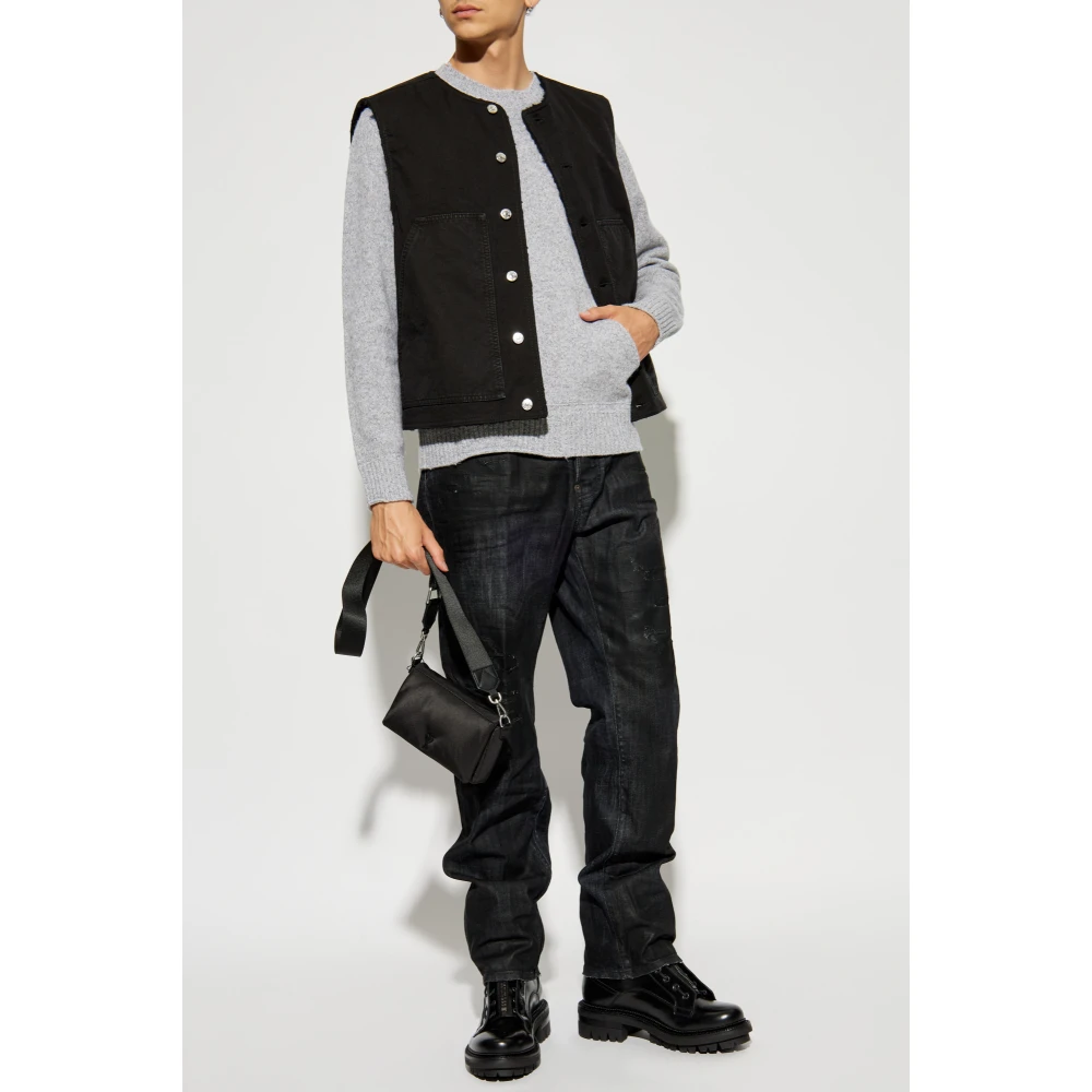Dsquared2 Wollen trui Gray Heren