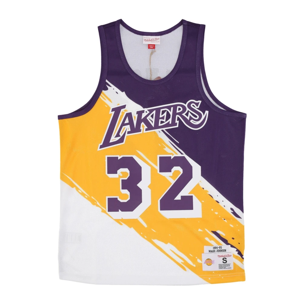 Mitchell & Ness Magic Johnson Basketball Tank Top Multicolor Heren
