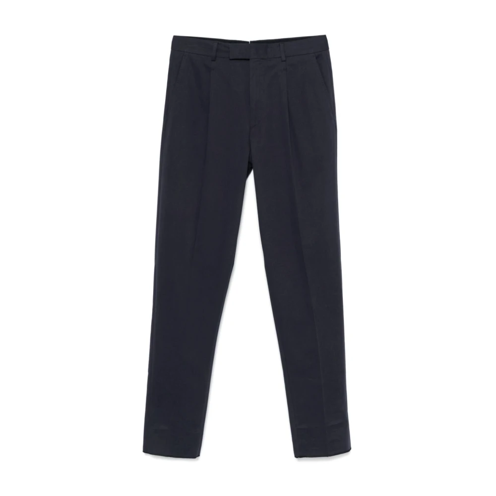 Zegna Men's Blue Stylish Trousers