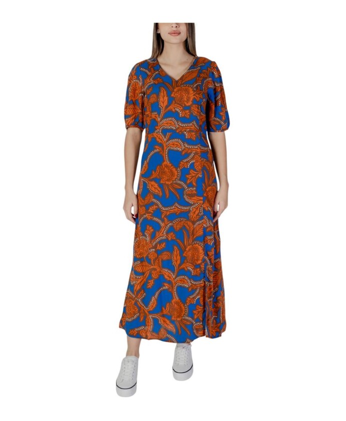 elegante-viscose-midi-jurk