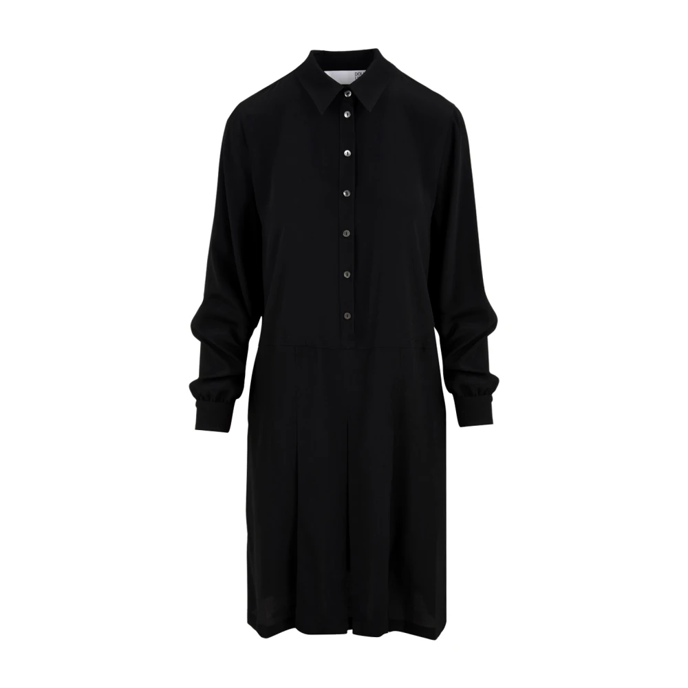Douuod Woman Elegante Jurk Model Ottante D11 01 Black Dames