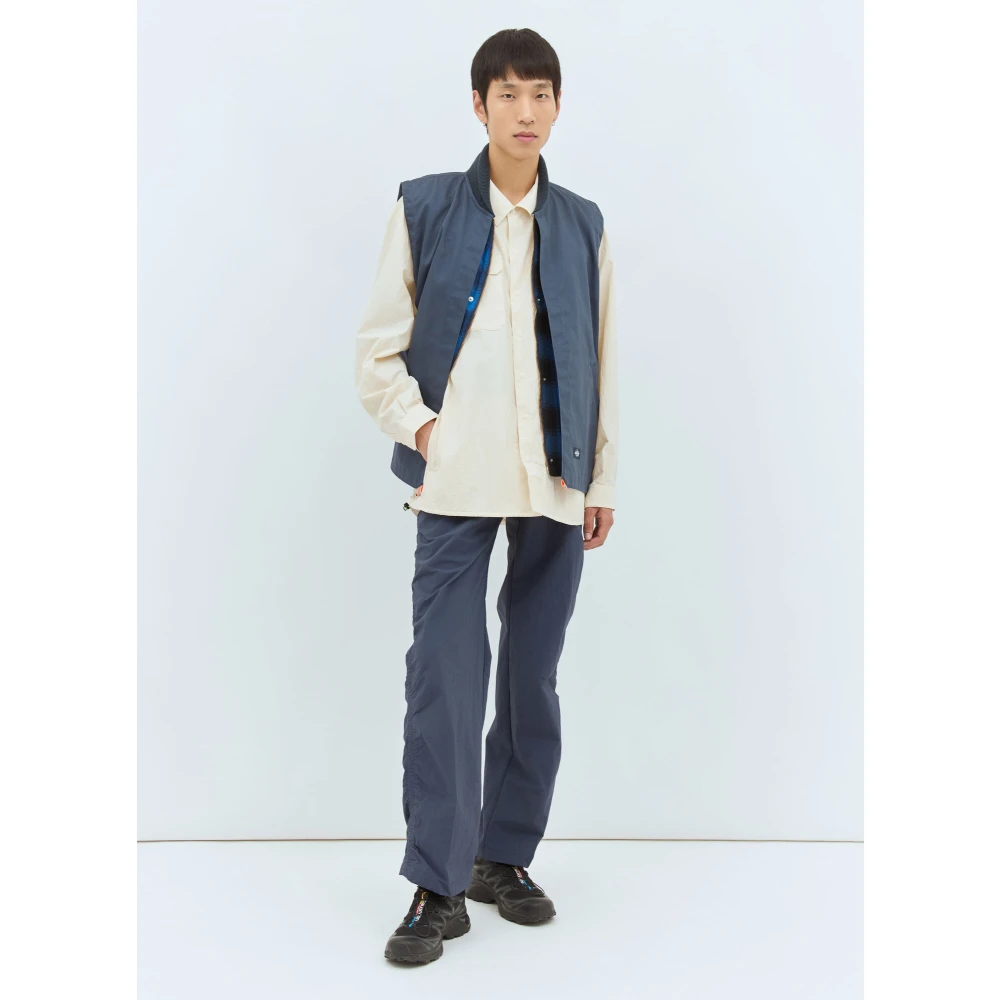 Dickies Oversized werkschirt met geperforeerd paneel Beige Heren