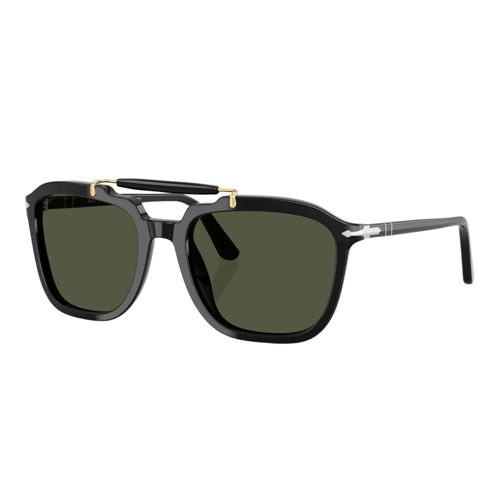 Persol Unisex Black Senna Sunglasses - Sunglasses - 57 Mm - Accessories