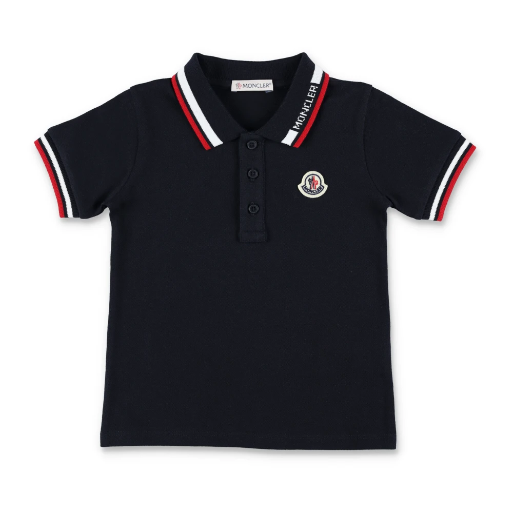 Moncler Marin Tricolour Kläder Set Blue, Pojke