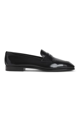 Onyx Penny Loafers