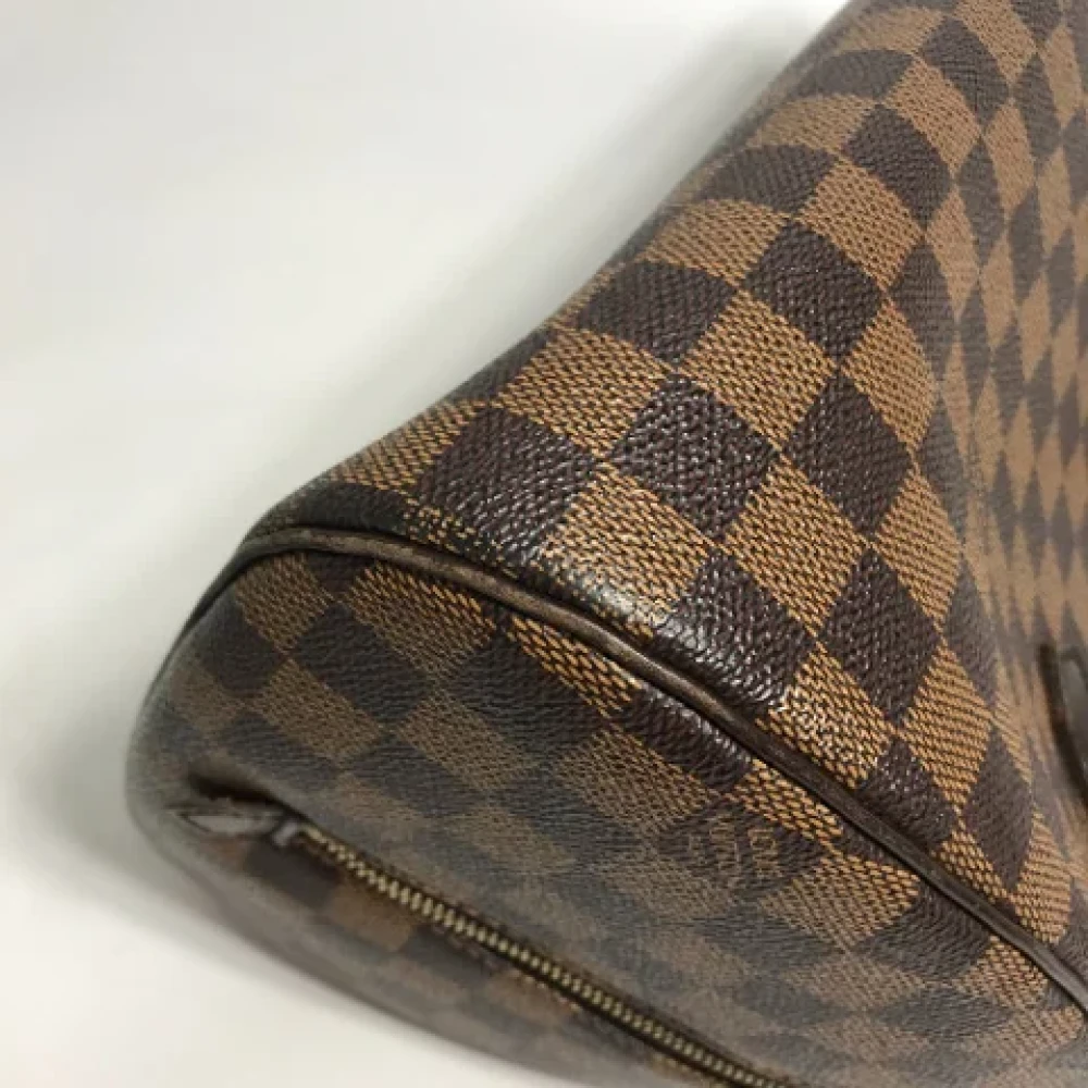Louis Vuitton Vintage Pre-owned Cotton louis-vuitton-bags Brown Dames