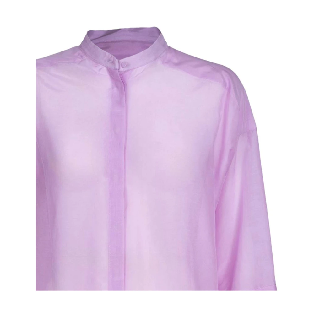 Iblues Lila Aguzzo Shirt Purple Dames