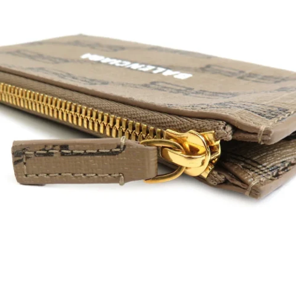 Balenciaga Vintage Pre-owned Leather wallets Brown Dames