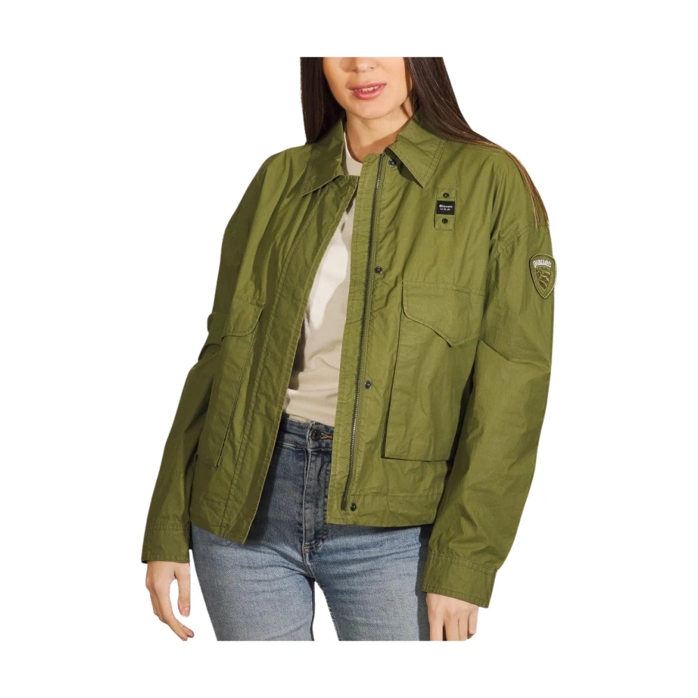 Blauer Vrouw Groente Jassen Dames, Groen, M, Coats