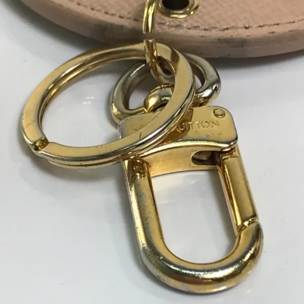 Louis Vuitton Vintage Pre-owned Fabric key-holders White Dames