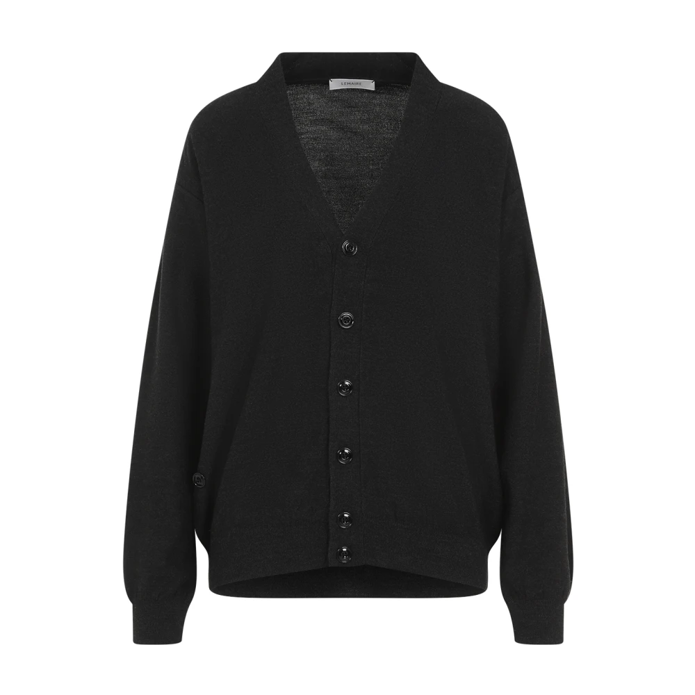 Lemaire Grijze Twisted Cardigan Sweater Gray Dames
