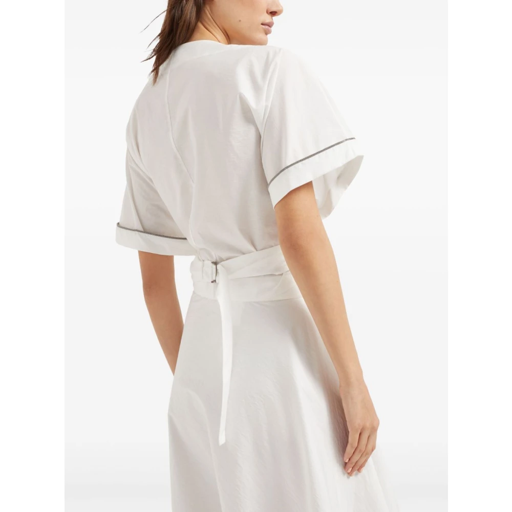 BRUNELLO CUCINELLI Natuurlijke overhemden voor mannen Beige Dames
