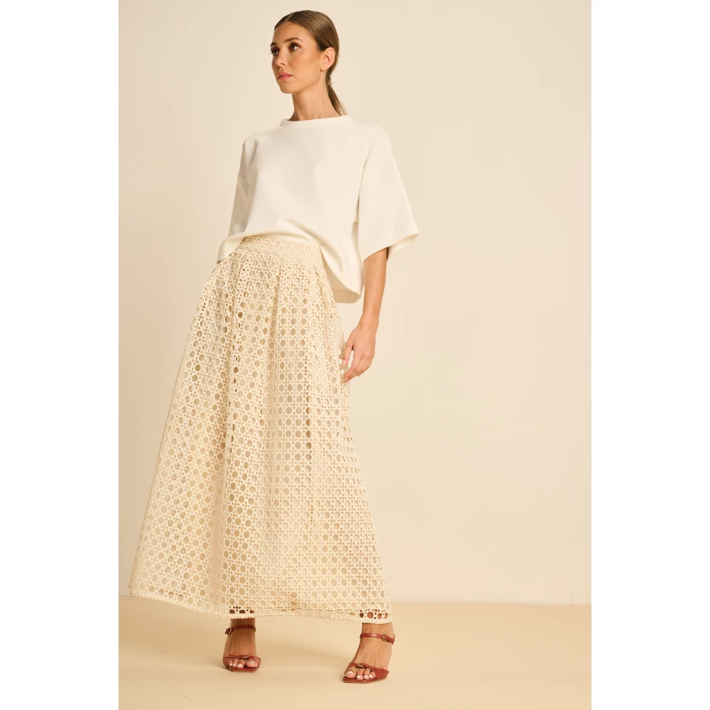 March23 Sevilla Rok Beige Dames