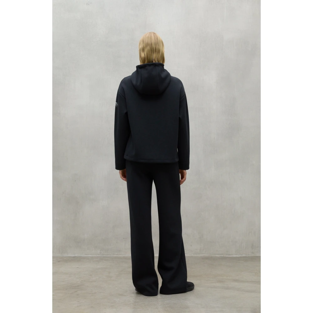 Ecoalf Zwarte Sweater 319 Black Dames