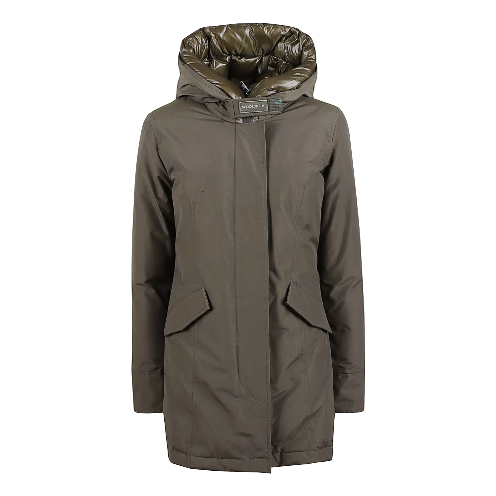 Woolrich - Coats > Parkas - Green - Woolrich - Modalova