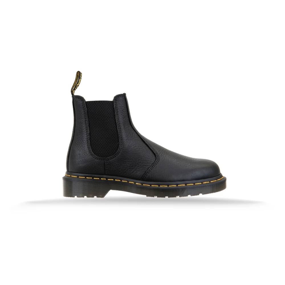 Dr. Martens Herr Slip-On Stövlar Läder Tyg Black, Herr