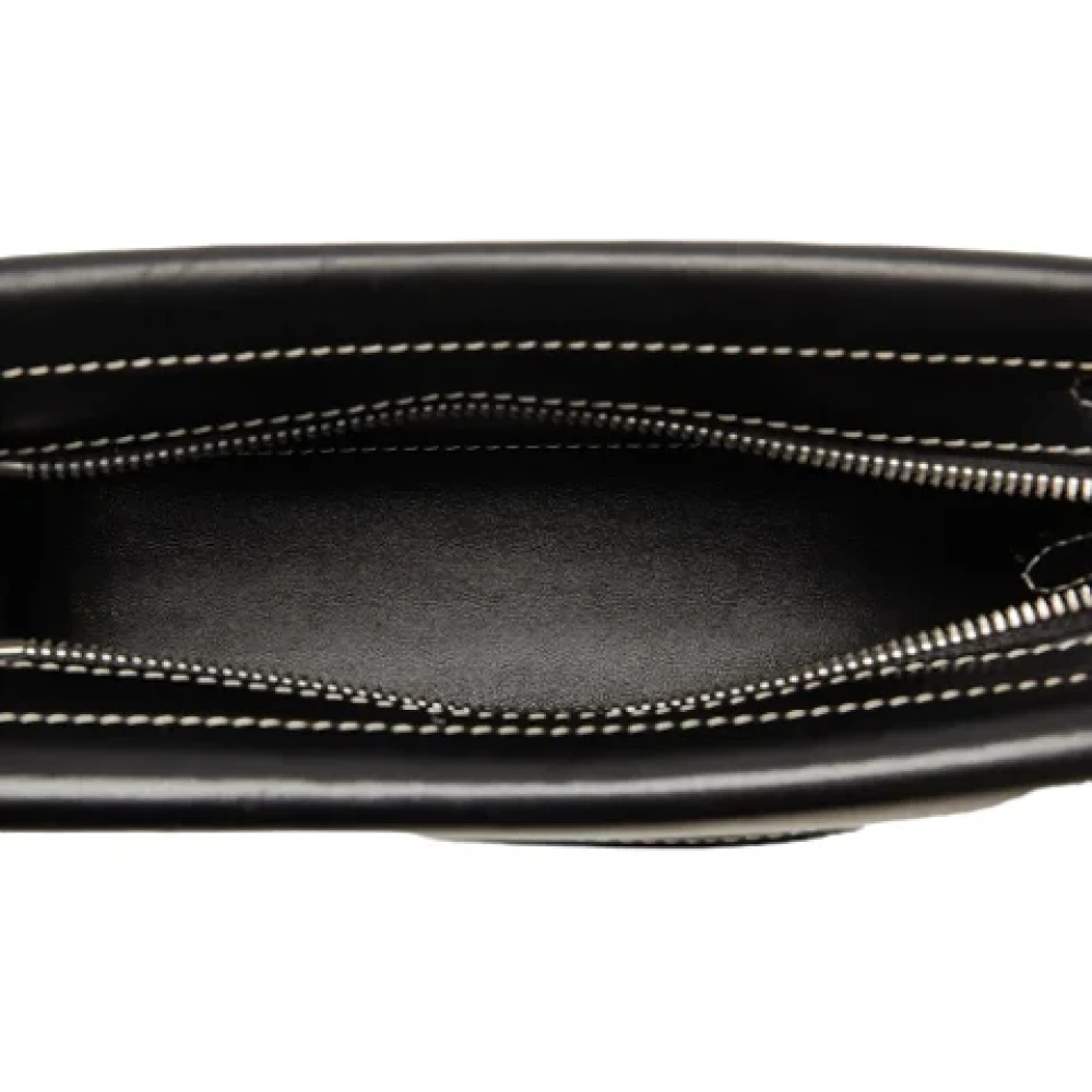 Burberry Vintage Pre-owned Canvas shoulder-bags Black Dames