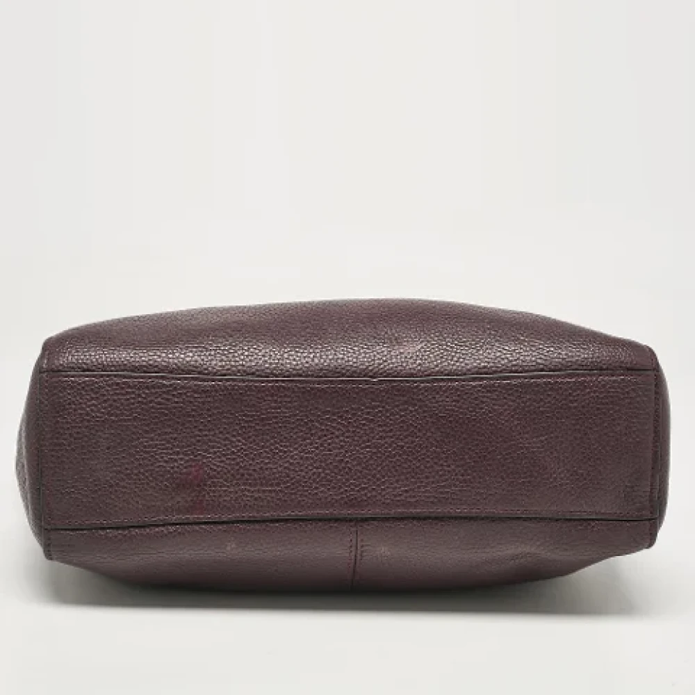 Coach Pre-owned Leather totes Purple Dames