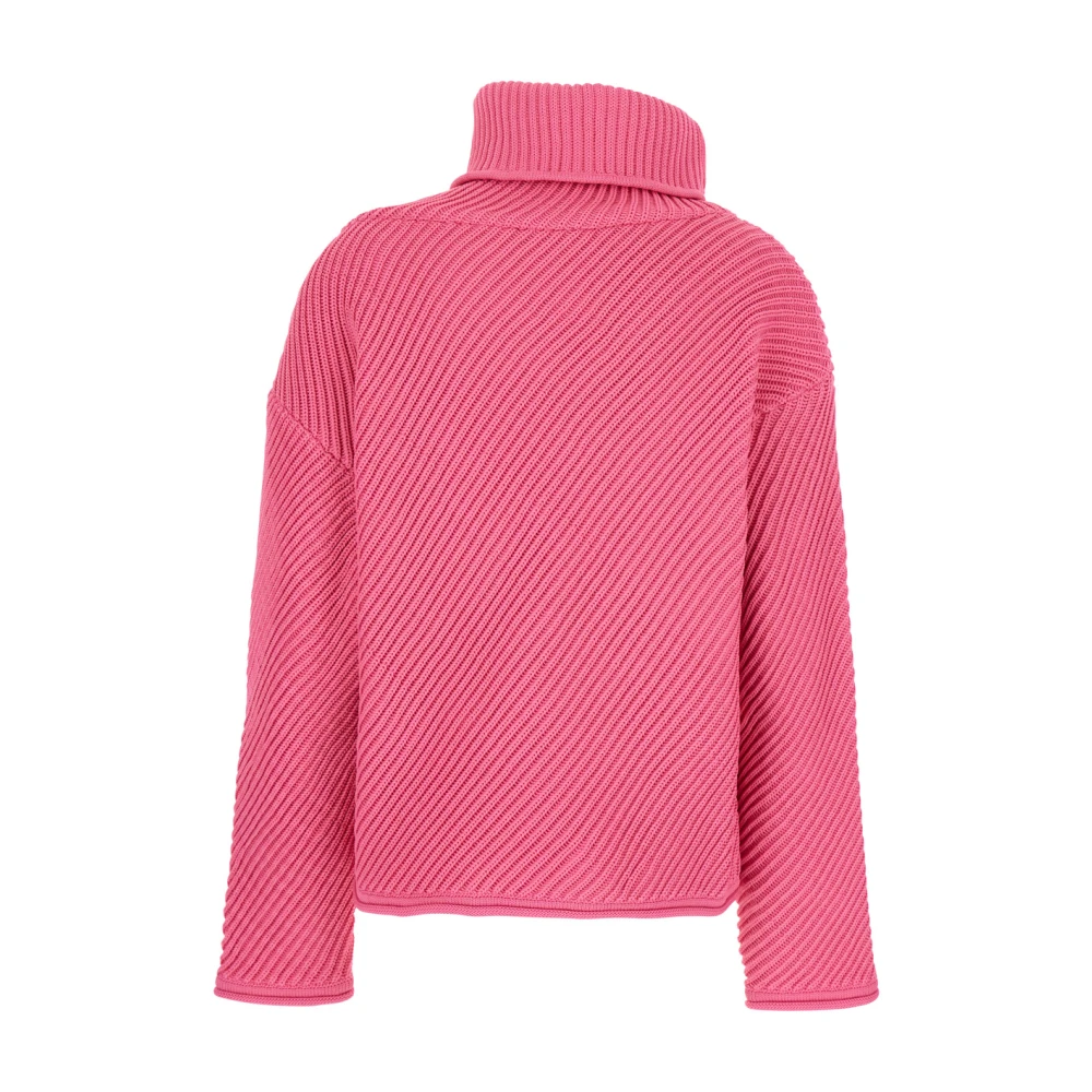 Philosophy di Lorenzo Serafini Roze trui Knit Pull Look36 Pink Dames