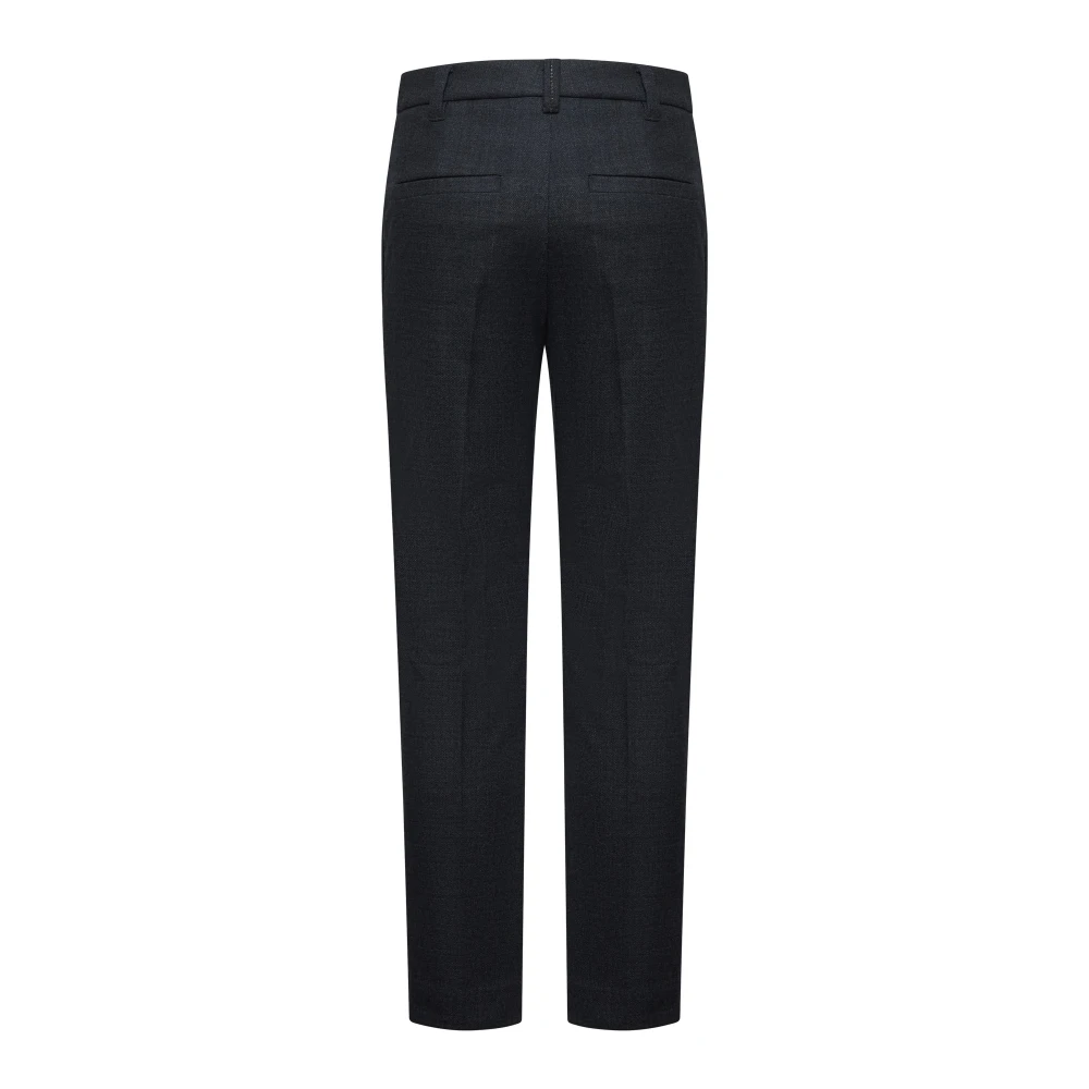 BRUNELLO CUCINELLI Grijze Jeans Crop Broek Gray Heren