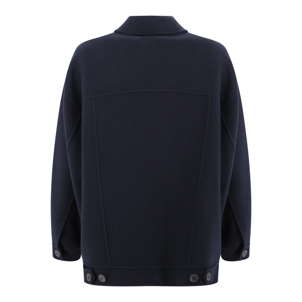 Max Mara Weekend Blauwe Weekendjassen voor Vrouwen Blue Dames