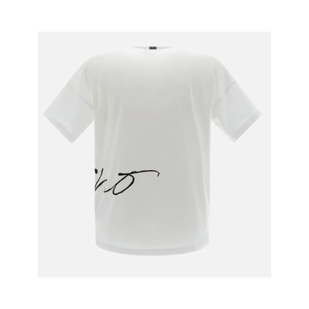 Herno T-shirt met korte mouwen en 3D-print White Dames