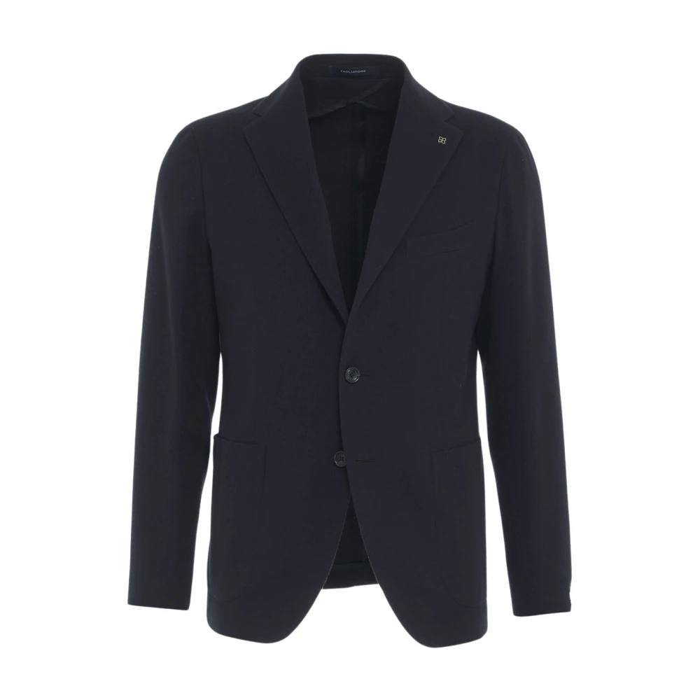 Tagliatore Blauwe Blazer Aw24 Herenmode Blue Heren