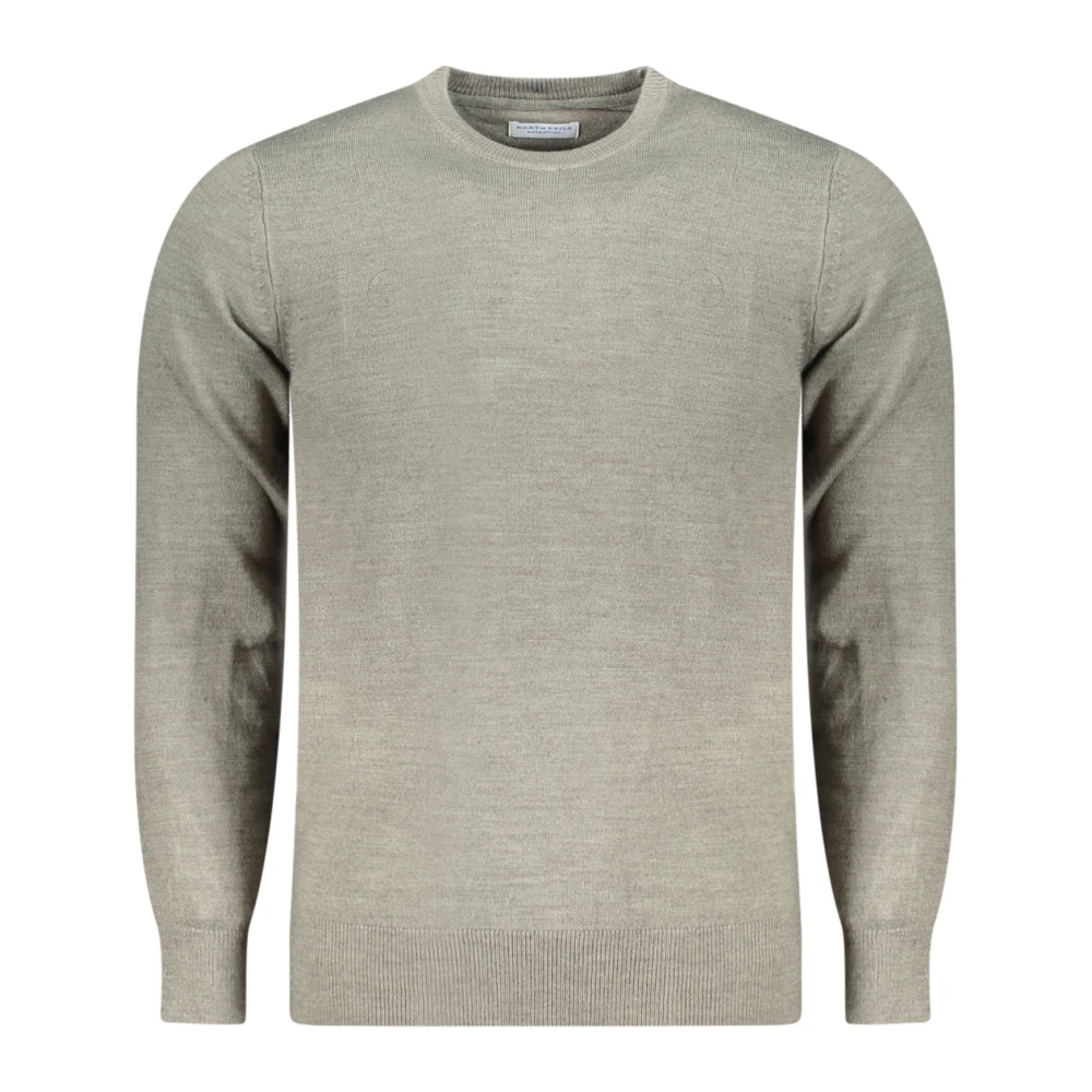 North Sails Men's Gray Round-Neck Knitwear, Xl, Round-Neck Knitwear