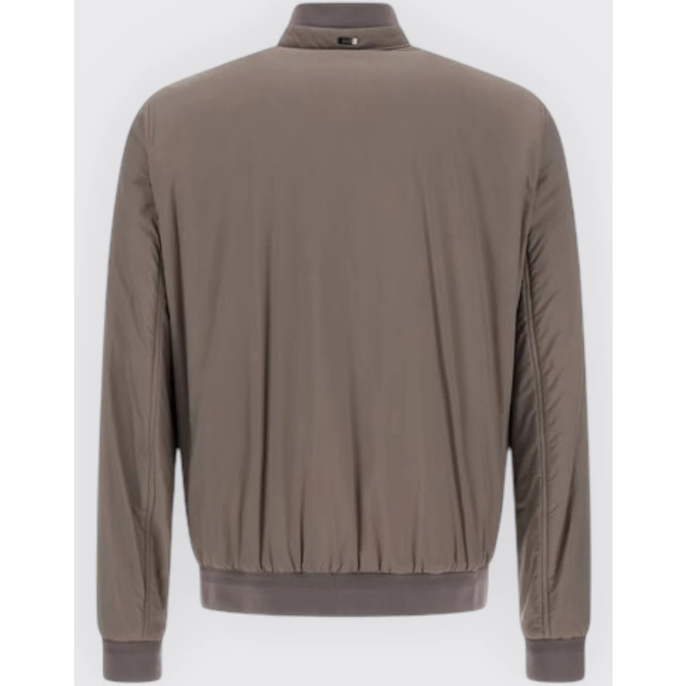 Herno Stijlvol Overhemdjack Beige Heren