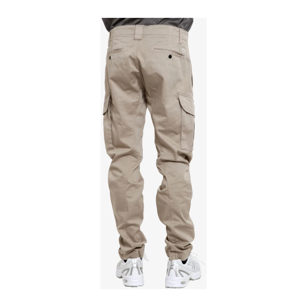 C.P. Company Cargo Katoenen Broek met Zakken Green Heren
