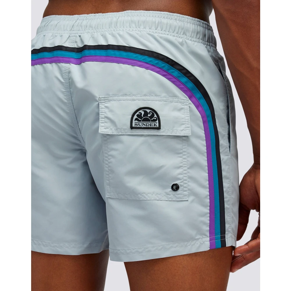 Sundek Regenboog Grijs Zwembroek Gray Heren