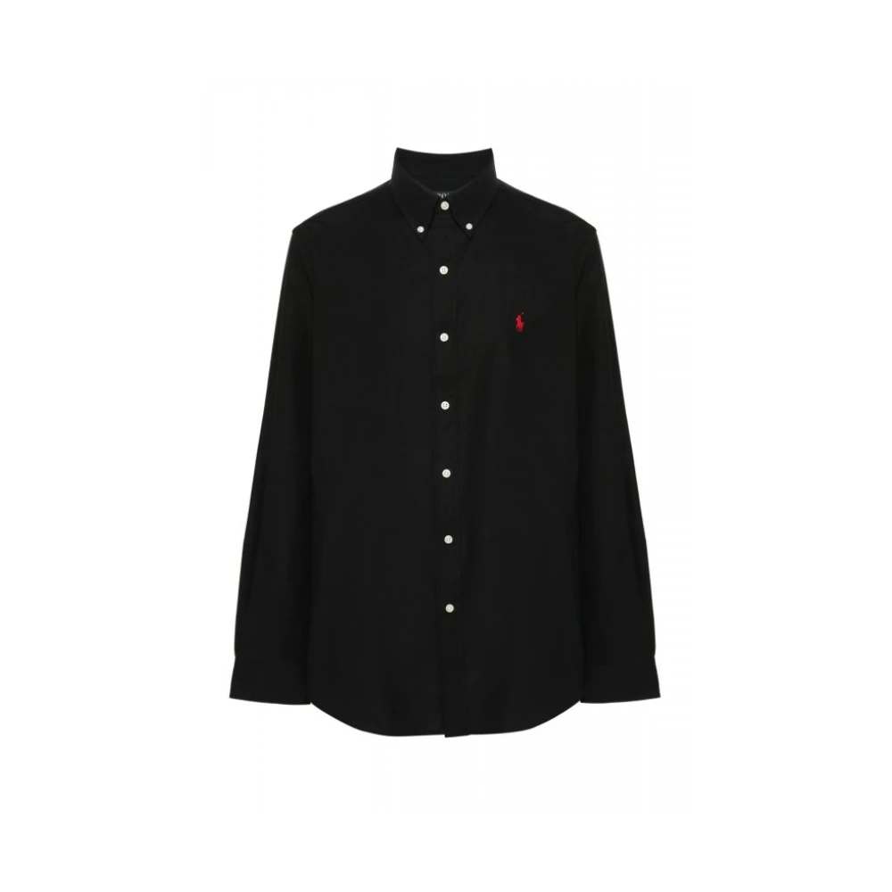 Ralph Lauren Uomo Nero Magliette, M, New,