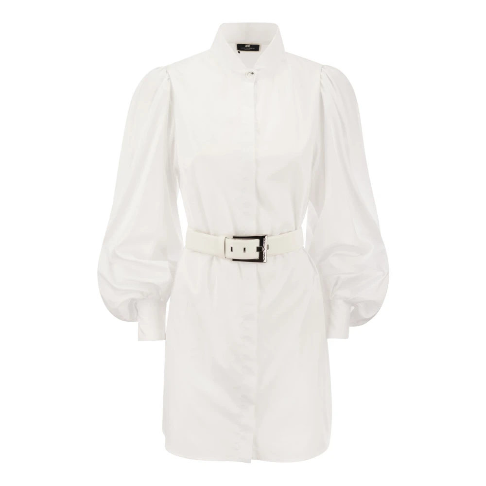 Elisabetta Franchi Shirt Dresses White Dames