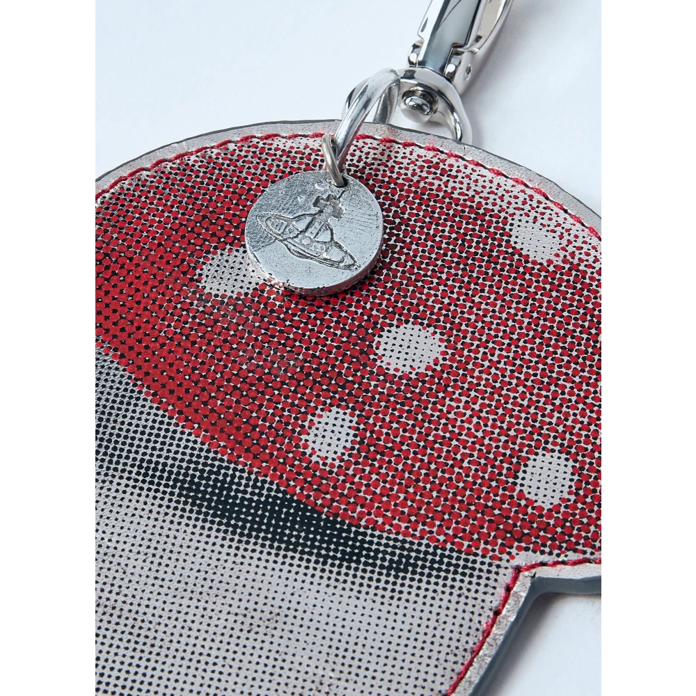 Vivienne Westwood Mushroom Charm Sleutelhanger Red Heren