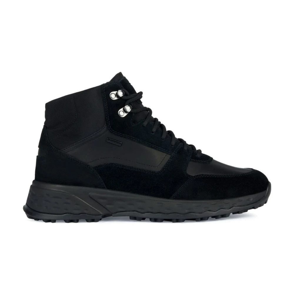 Geox Zwarte ABX Sport Sneakers Heren Schoenen