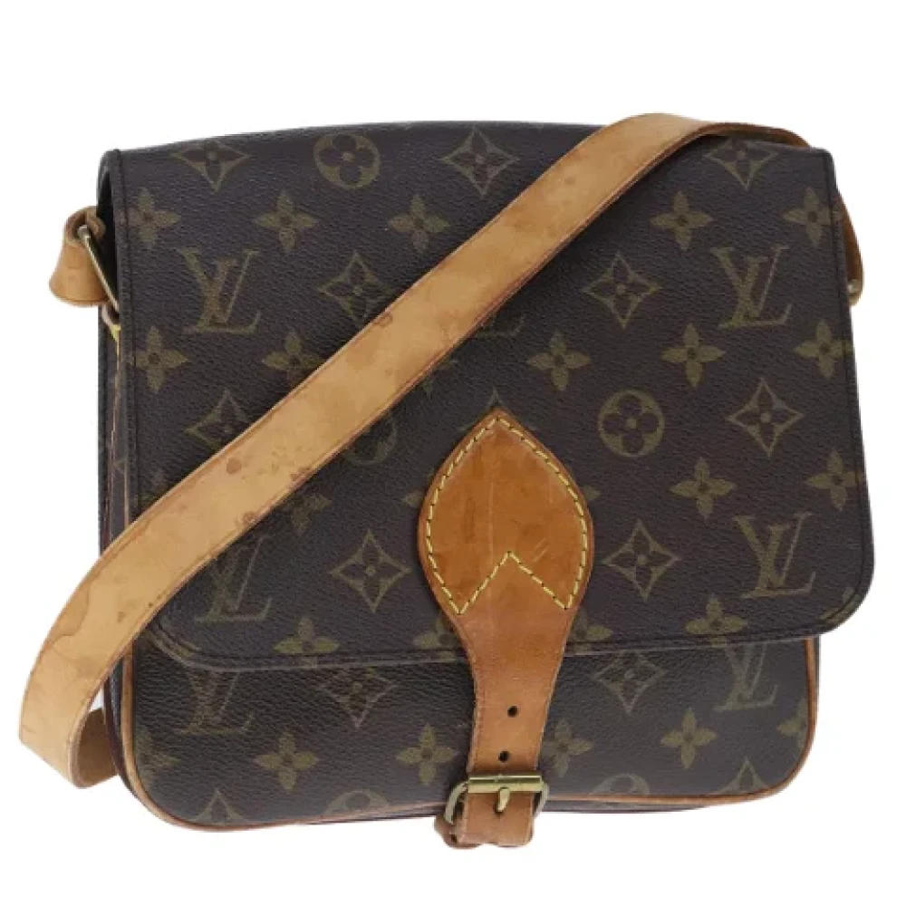 Louis Vuitton Vintage Pre-owned Canvas louis-vuitton-bags Brown Dames