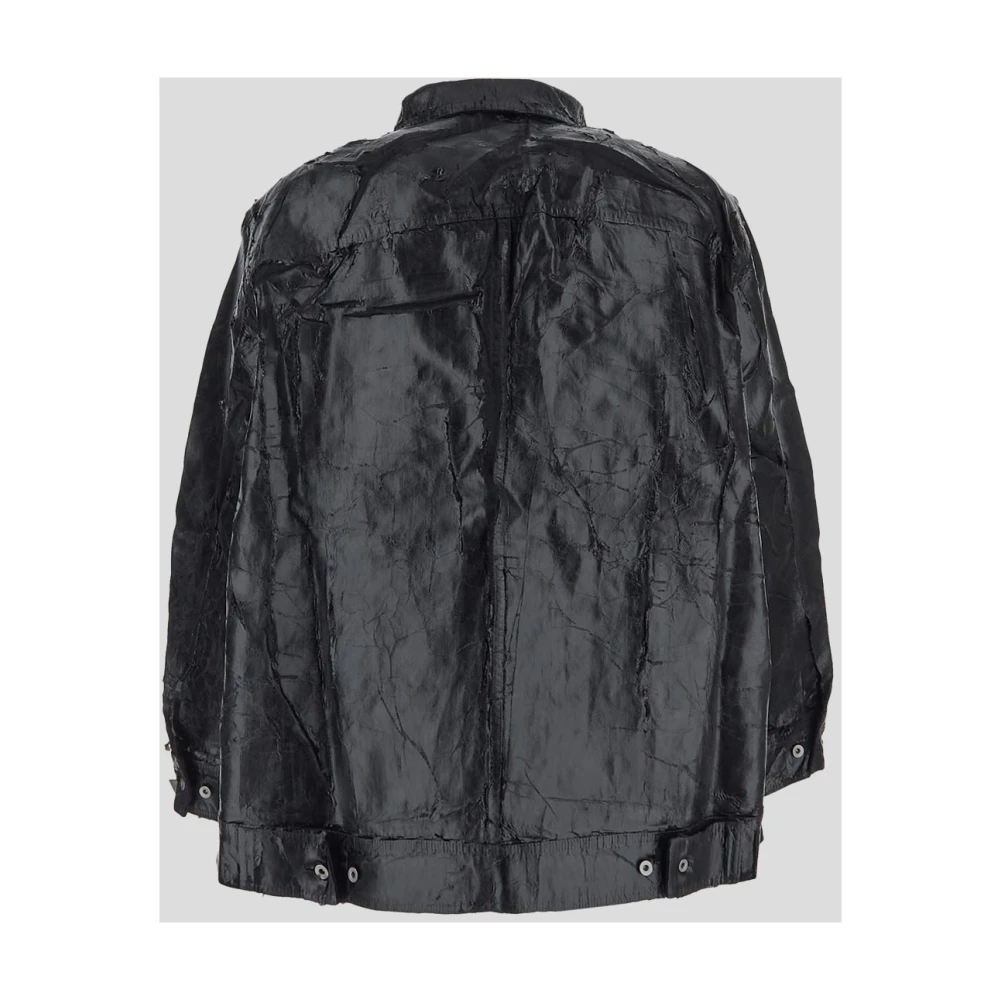 Rick Owens Jumbo Worker Jacket Black Heren
