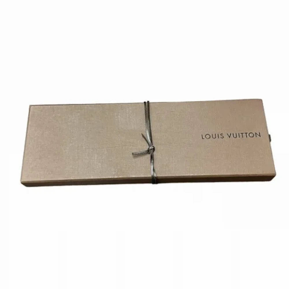 Louis Vuitton Vintage Pre-owned Silk home-office Blue Heren