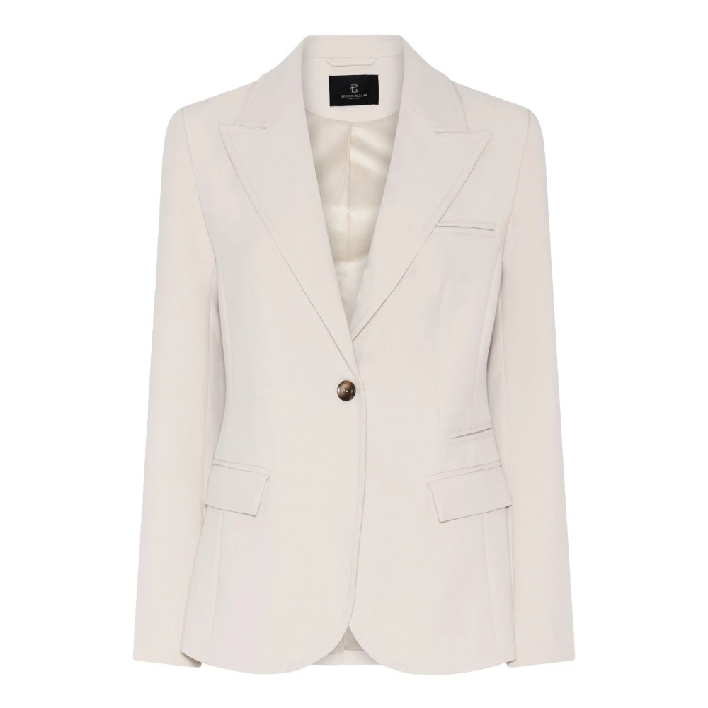 Bruuns Bazaar Women's Beige Blazers, M, Socrateabbtiff Blazer
