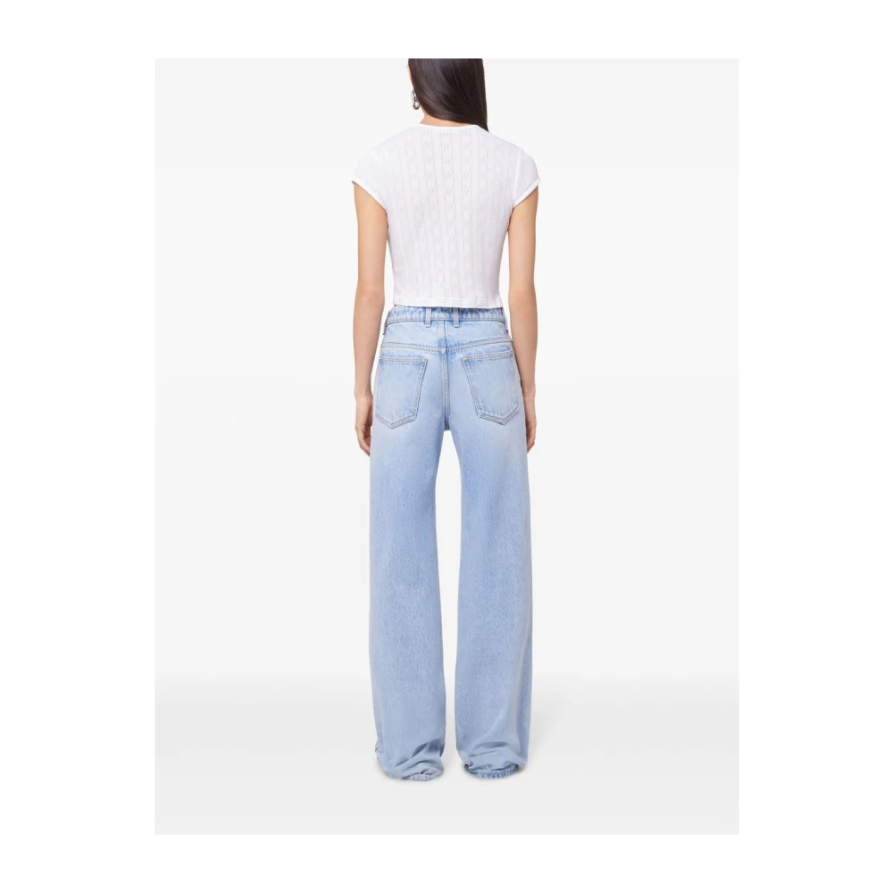 Paco Rabanne Witte T-shirts en Polos White Dames