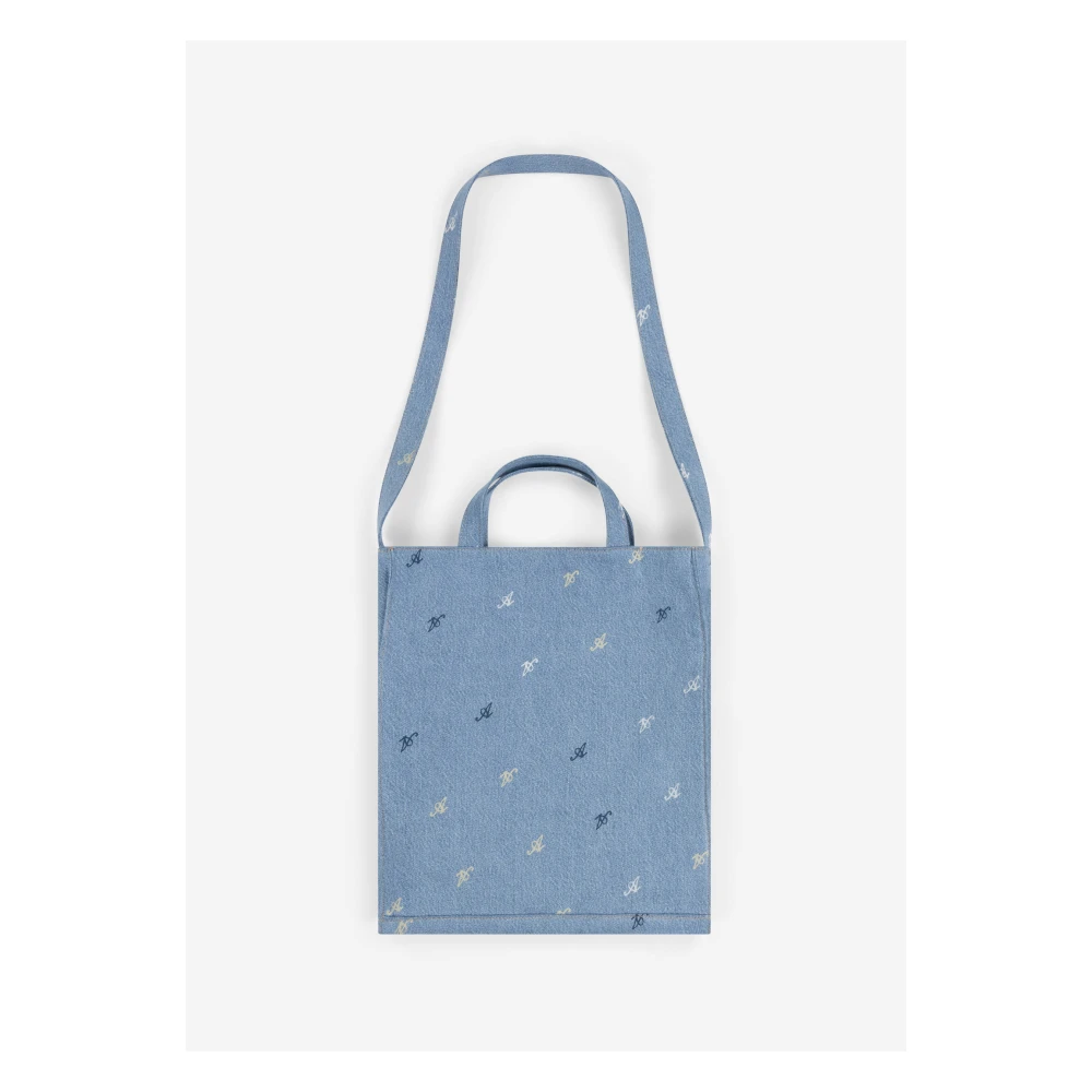 Axel Arigato Signature A Denim Tas Blue Unisex
