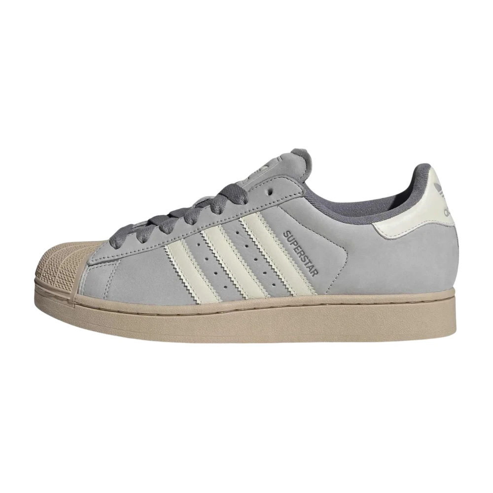 Adidas Men's Gray Skateboarding, 12 Uk, Superstar Ii Shoes