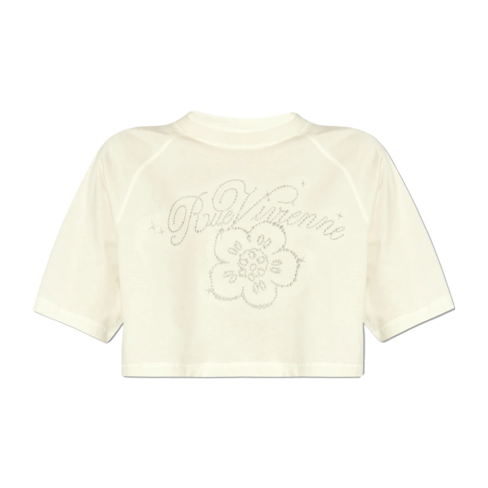 Kenzo Korte T-shirt Beige Dames