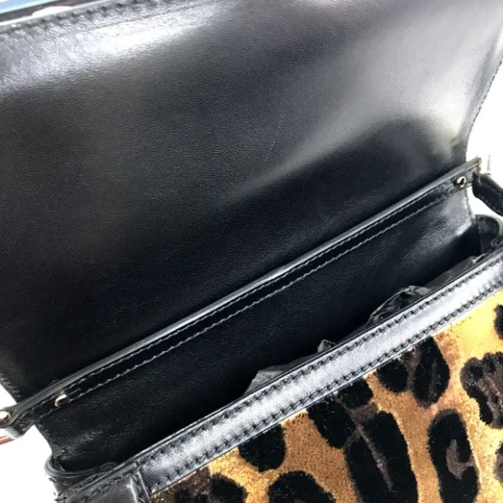 Dolce & Gabbana Pre-owned Leather shoulder-bags Black Dames
