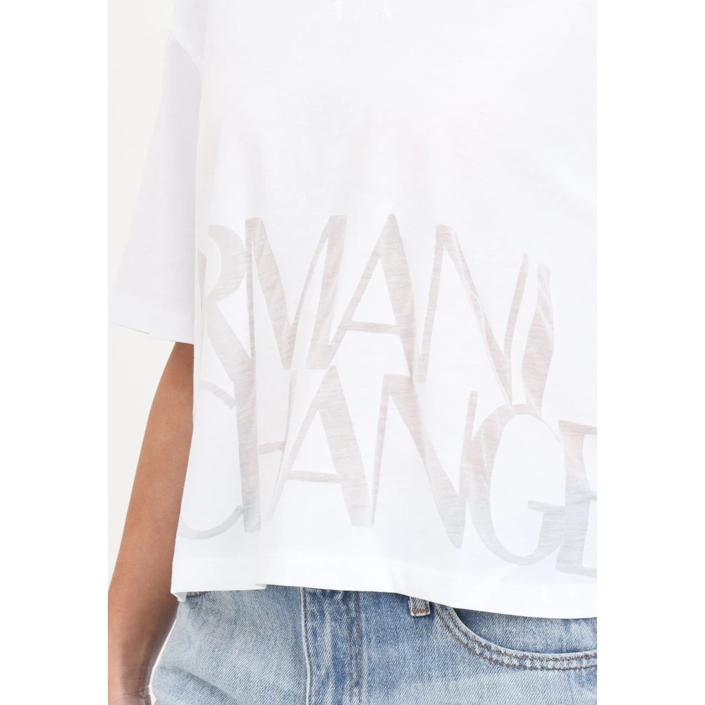 Armani Exchange T-Shirts White Dames